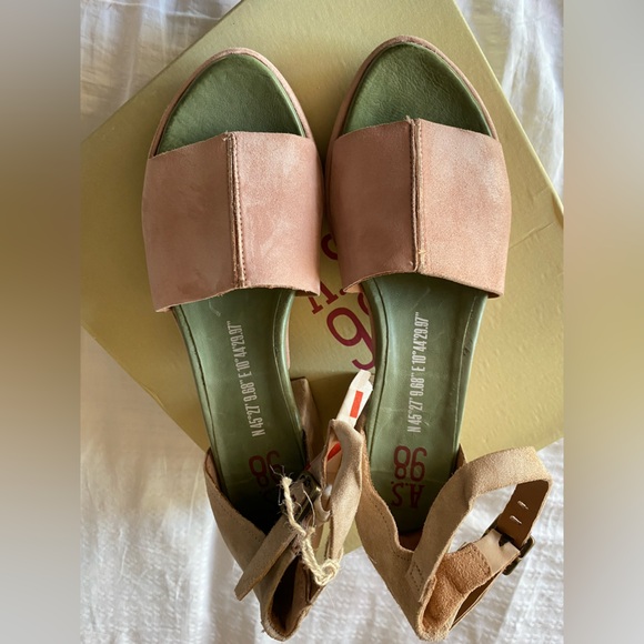 A.S.98 Crue Suede Sandals - Picture 11 of 13